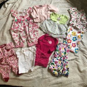 Baby Girl Lot Spring Time